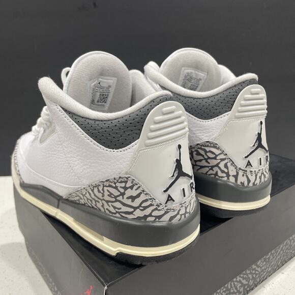 Jordan 3 Retro Hide N' Sneak Size 6.5Y /8W Black Elephant DX6665-100 - Picture 11 of 16